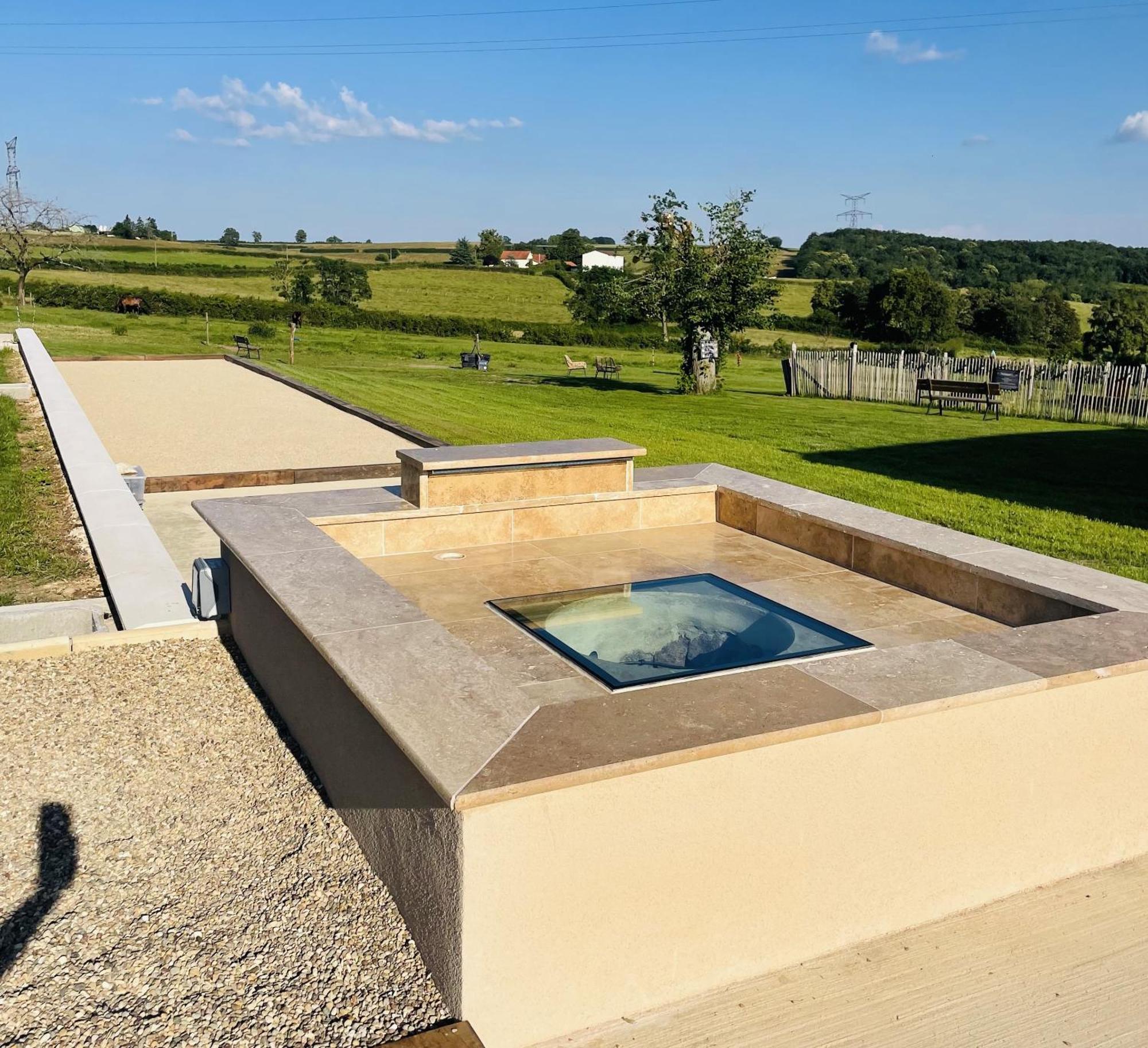 Le Lodge Spa Saint-Laurent-d'Andenay Bagian luar foto